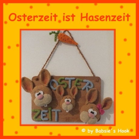Häkelanleitung ♡ Osterzeit ist Hasenzeit♡ 