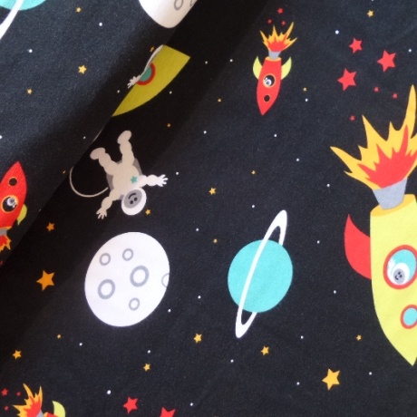 Outer Space Weltall Raketen Biojersey JNY Schweden