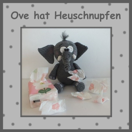 Häkelanleitung ♡ Ove hat Heuschnupfen♡ 