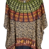Damen-Kaftan, Handarbeit aus Bali, 110x88 cm, Unikat
