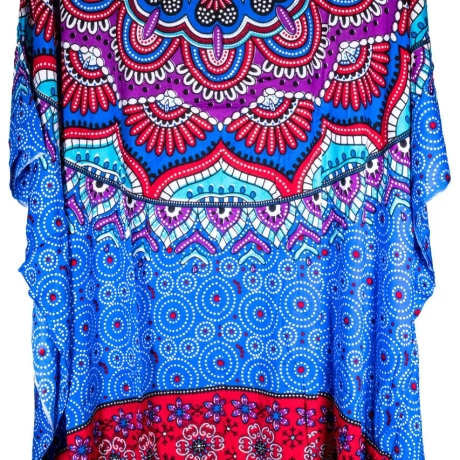 Damen-Kaftan, Handarbeit aus Bali, 110x88 cm, Unikat