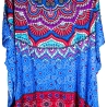 Damen-Kaftan, Handarbeit aus Bali, 110x88 cm, Unikat
