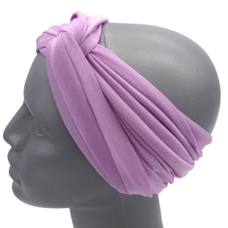 SCHLAUCHSCHAL LOOP SEIDENJERSEY 100% reine Seide lavendel