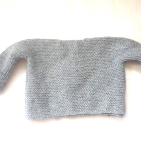 Wickeljacke Baby in Nebel und der Größe 62/68