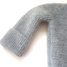 Wickeljacke Baby in Nebel und der Größe 62/68