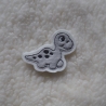 Applikation Dino  Patch, Aufnäher, zum Aufnähen