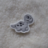 Applikation Dino  Patch, Aufnäher, zum Aufnähen