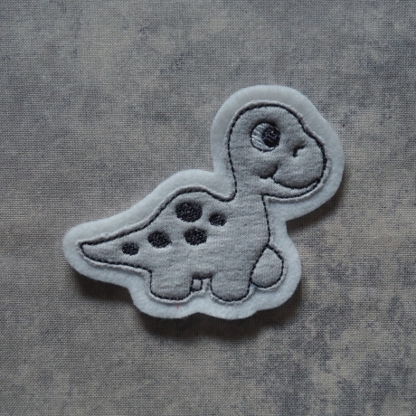 Applikation Dino  Patch, Aufnäher, zum Aufnähen