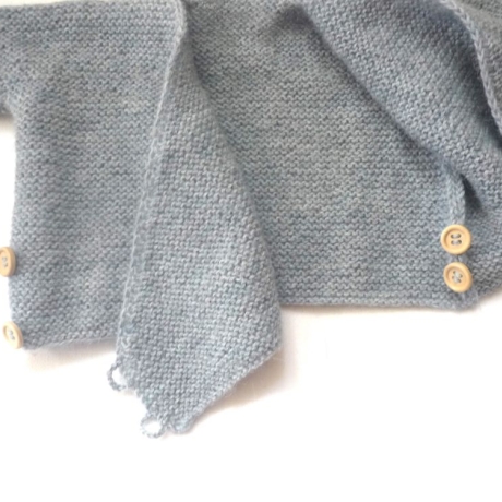 Wickeljacke Baby in Nebel und der Größe 62/68