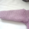 Baby Strickjacke Wolle in Rosa und Größe 62/68