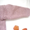 Strickjacke Baby Rosa und den Größen 50/56 und 62/68