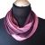 SCHLAUCHSCHAL LOOP SEIDENJERSEY 100% Seide Unikat rosa-taupe