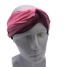SCHLAUCHSCHAL LOOP SEIDENJERSEY 100% Seide Unikat rosa-taupe
