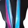 SCHLAUCHSCHAL LOOP SEIDENJERSEY 100% Seide Unikat türkis blau