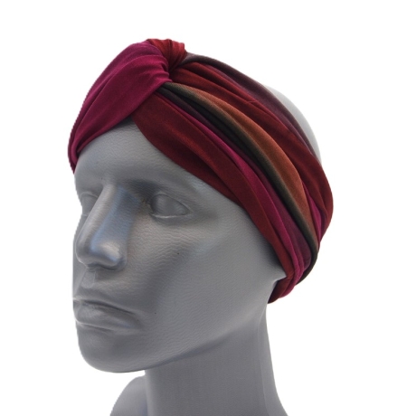 SCHLAUCHSCHAL LOOP SEIDENJERSEY 100% Seide Unikat bordeaux