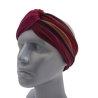 SCHLAUCHSCHAL LOOP SEIDENJERSEY 100% Seide Unikat bordeaux