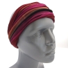 SCHLAUCHSCHAL LOOP SEIDENJERSEY 100% Seide Unikat bordeaux