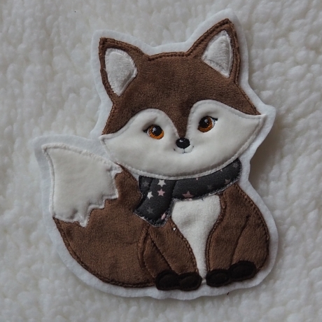 Fuchs Applikation Aufnäher