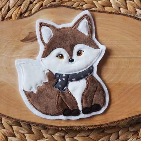 Fuchs Applikation Aufnäher