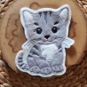 Katze Applikation Aufnäher