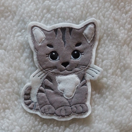 Katze Applikation Aufnäher