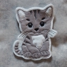 Katze Applikation Aufnäher