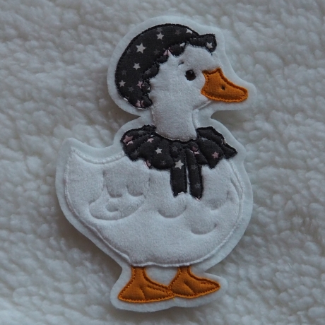 niedliche Gans Applikation Aufnäher
