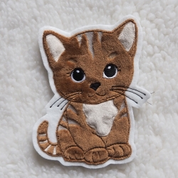 Katze Applikation Aufnäher