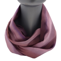 Loopschal Schlauchschal Seide Satin Unikat handbemalt exclusiv 