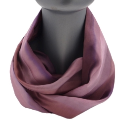 Loopschal Schlauchschal Seide Satin Unikat handbemalt exclusiv 