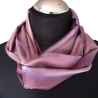 Loopschal Schlauchschal Seide Satin Unikat handbemalt exclusiv 