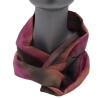 Loopschal Schlauchschal Seide Satin Unikat handbemalt exclusiv 