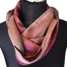 Loopschal Schlauchschal Seide Satin Unikat handbemalt exclusiv 