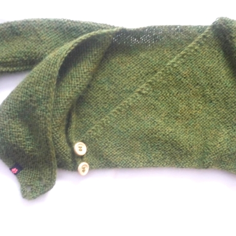 Wickeljacke Baby in Grasgrün und der Größe 62/68