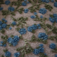 Musterwalk Kochwolle ital.Walkstoff mit erhabenem Muster Walklode