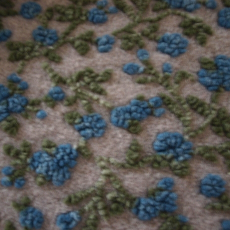 Musterwalk Kochwolle ital.Walkstoff mit erhabenem Muster Walklode