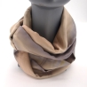 Loopschal Schlauchschal Seide Satin Unikat handbemalt exclusiv 