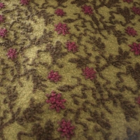 Musterwalk Kochwolle ital.Walkstoff mit erhabenem Muster Walklode