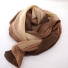 Seidentuch 110x110cm handbemalt Unikat Seide Crepe de Chine 12.5