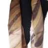 Seidentuch 110x110cm handbemalt Unikat Seide Crepe Satin 12.5
