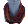 SCHLAUCHSCHAL LOOP SEIDENJERSEY 100% Seide Unikat bordeaux