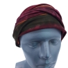 SCHLAUCHSCHAL LOOP SEIDENJERSEY 100% Seide Unikat bordeaux