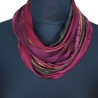 SCHLAUCHSCHAL LOOP SEIDENJERSEY 100% Seide Unikat bordeaux