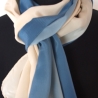 Schal Damen Seide Crepe de Chine 12 handbemalt Farbverlauf 40x150