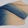 Schal Damen Seide Crepe de Chine 12 handbemalt Farbverlauf 40x150