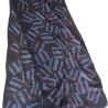 Seidenschal handbemalt Unikat Seide Crepe Georgette 55x220cm