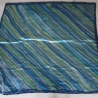 Seidentuch 110x110cm handbemalt Unikat Seide Crepe Satin 12.5