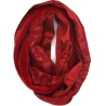 Loop Loopschal Schlauchschal rot 3 verschiedene Stoffe Unikat