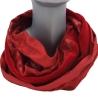 Loop Loopschal Schlauchschal rot 3 verschiedene Stoffe Unikat