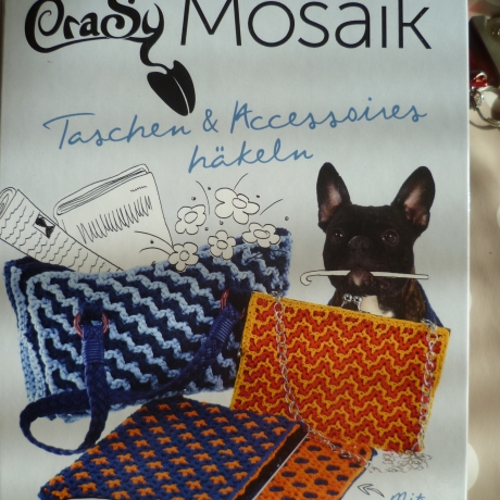Crasy -Mosaik Taschen und Accessoires häkeln